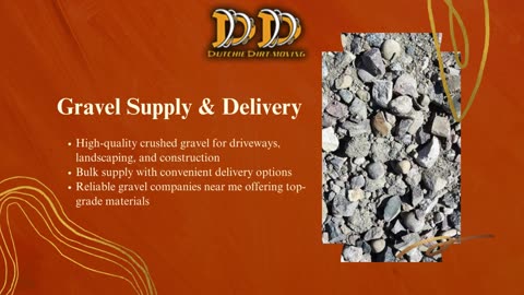 Durable Crushed Gravel for Driveways – Dutchie Dirt Moving