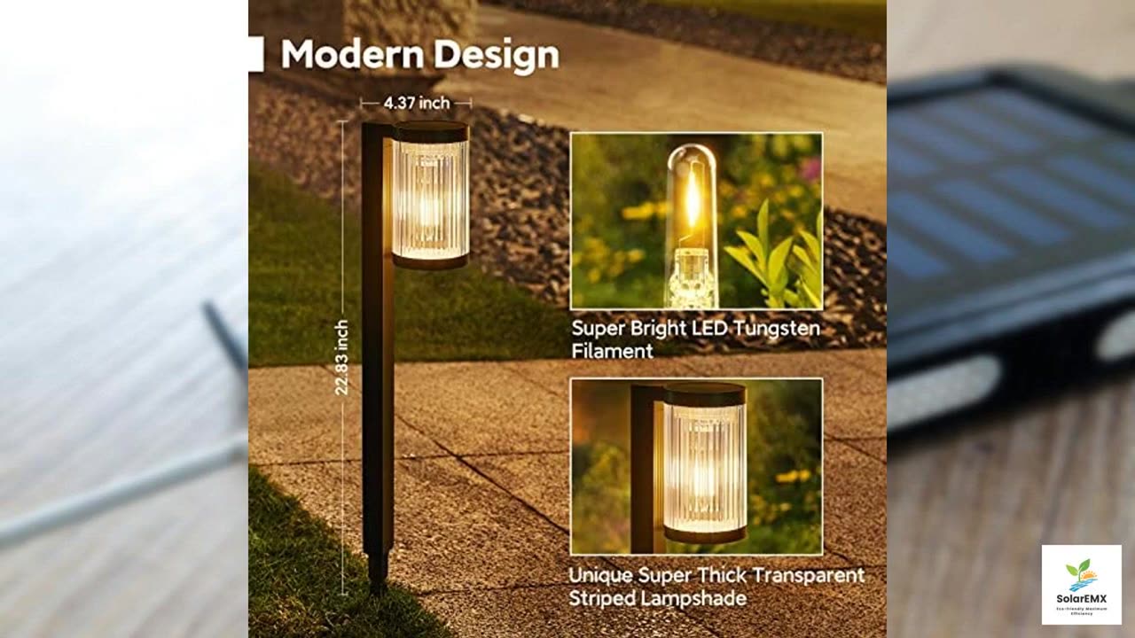 ELECLINK Solar Pathway Lights Outdoor