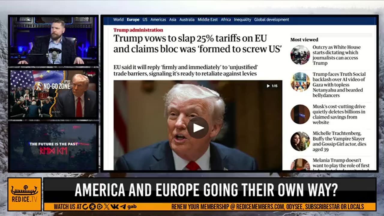 🧐 No Go Zone: Washington vs Brussels, America & Europe Going Their Own Way?