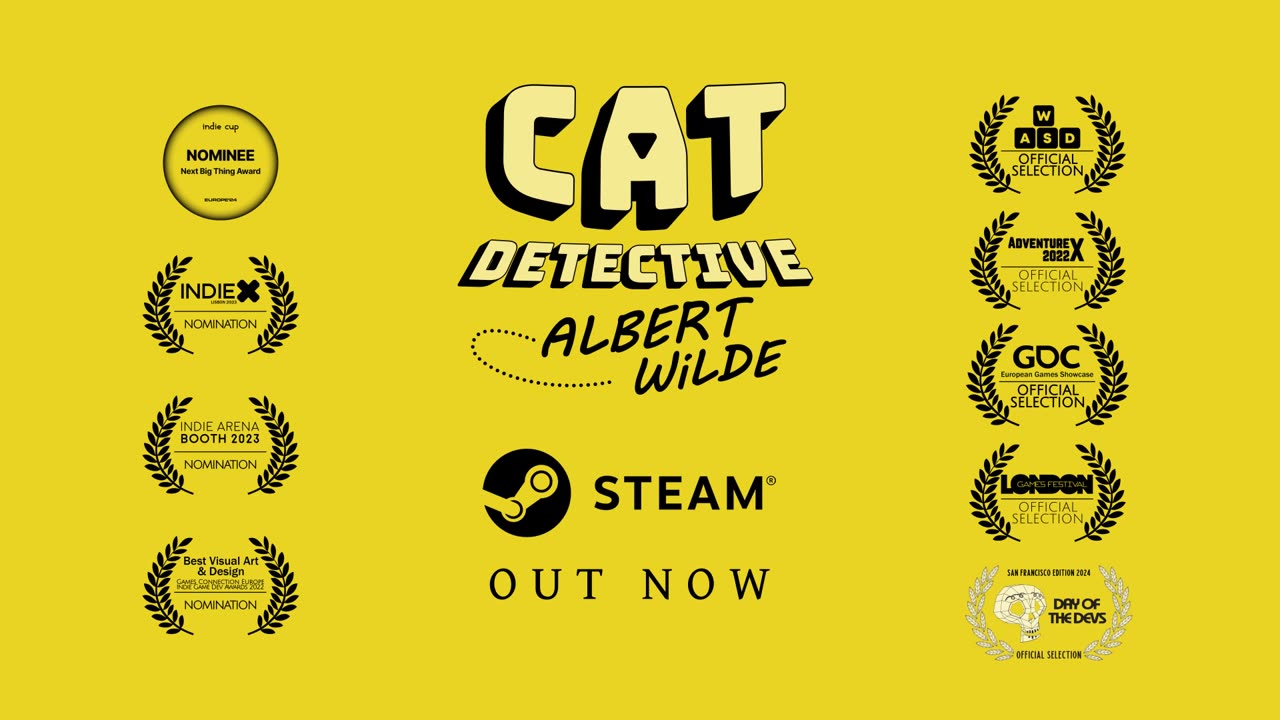 Cat Detective： Albert Wilde - Official Launch Trailer