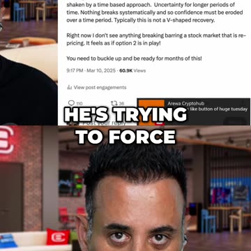 Market Scare Tactics_ Trump's Strategy to Pressure Powell Crypto - Gemach Market update 3/11/25