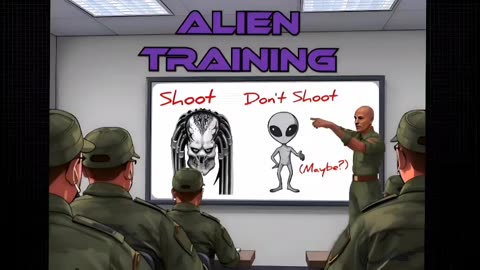 🌟 👽 Alien Training - Troops get a crash course in Alien Races Visiting Earth 🌎