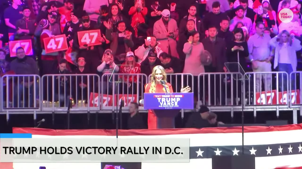 Megan Kelly Talks At Rally