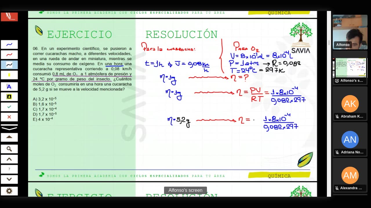 SAVIA SEMIANUAL 2024 | Semana 12 | Química S1