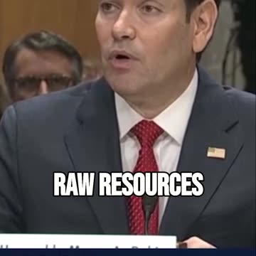 Marco Rubio: "We Cannot Be A Country That Becomes Dependent On Foreign Powers"