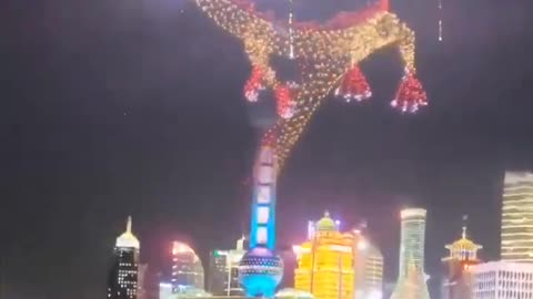 🇨🇳China has staged the world's largest drone show