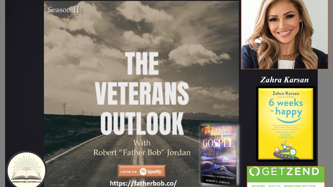 The Veterans Outlook Podcast Featuring Zahra Karsan ∑102/Season II/Episode #11.