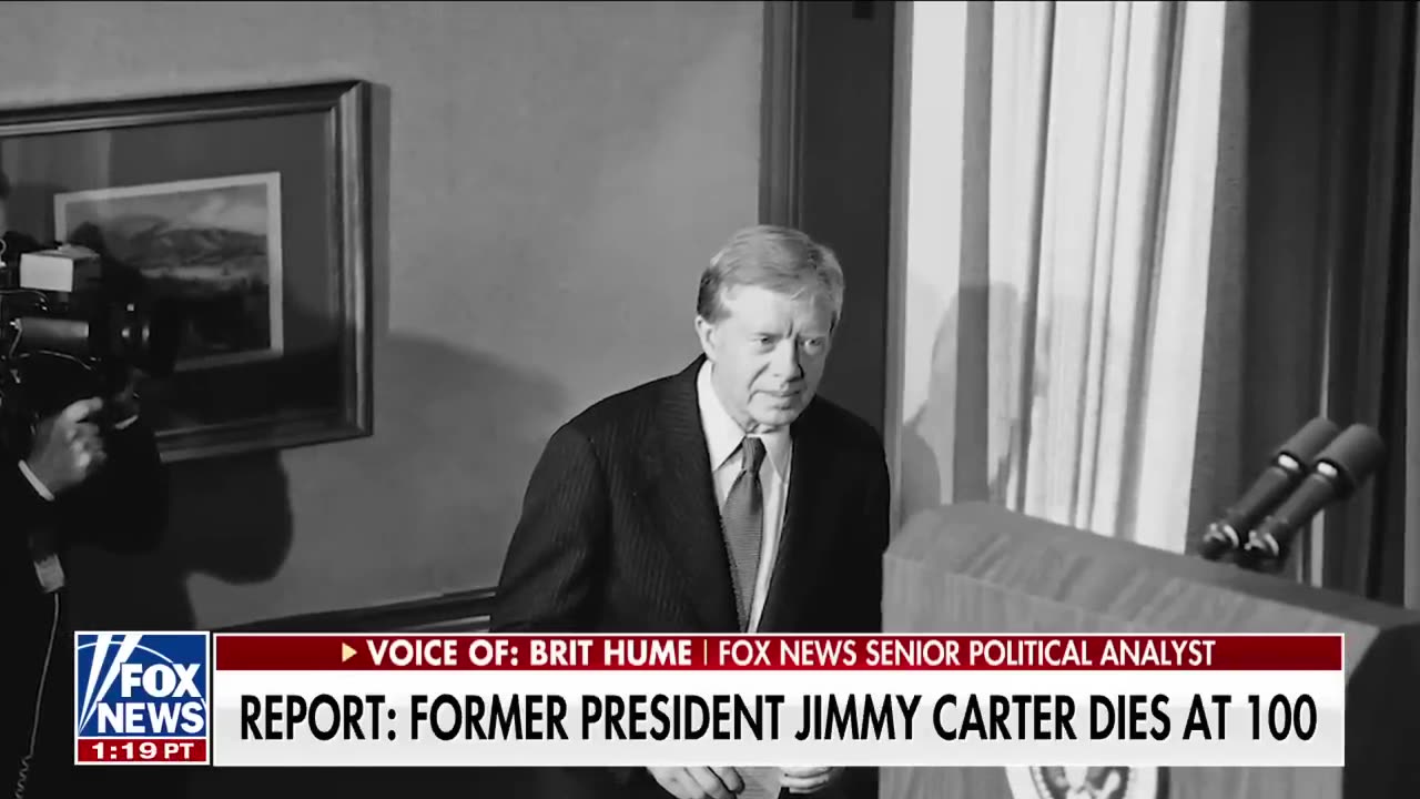 ‘EXTRAORDINARY LIFE’ Brit Hume reacts to Jimmy Carter’s death