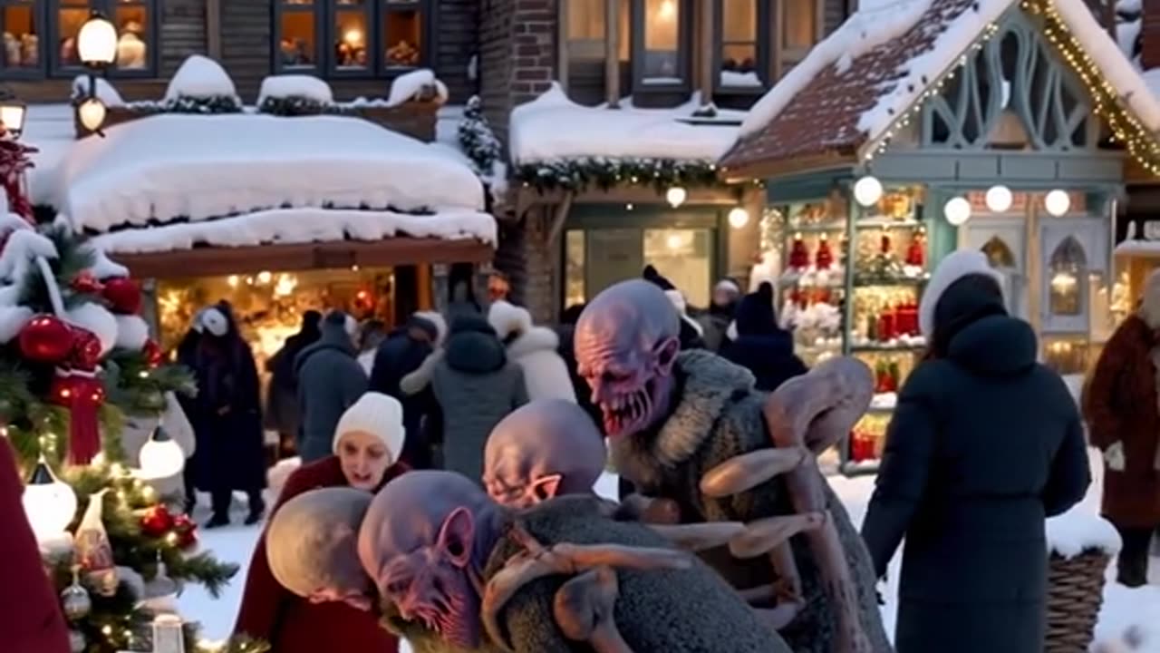 real elves celebrate Christmas with humans