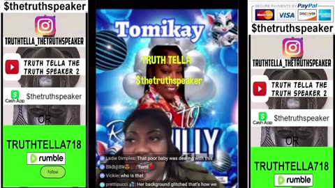 QUEEN TOMIKAY GOES IN ON RECEIPTQUEEN FOR CALLING HER FAMILY TOMRATS