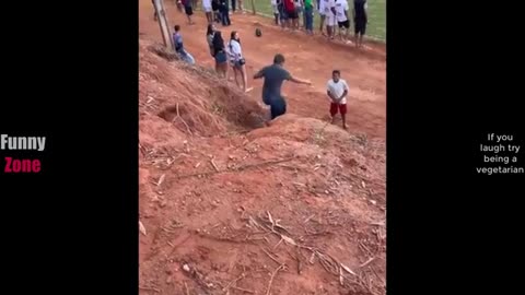 Try to laugh 🤣 funny video