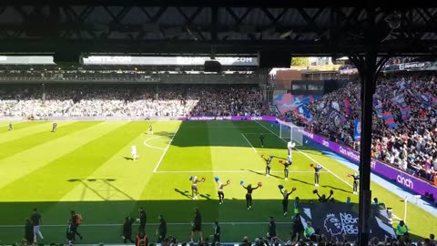 Crystal Palace vs Leeds United (superb atmosphere on Selhurst Park')