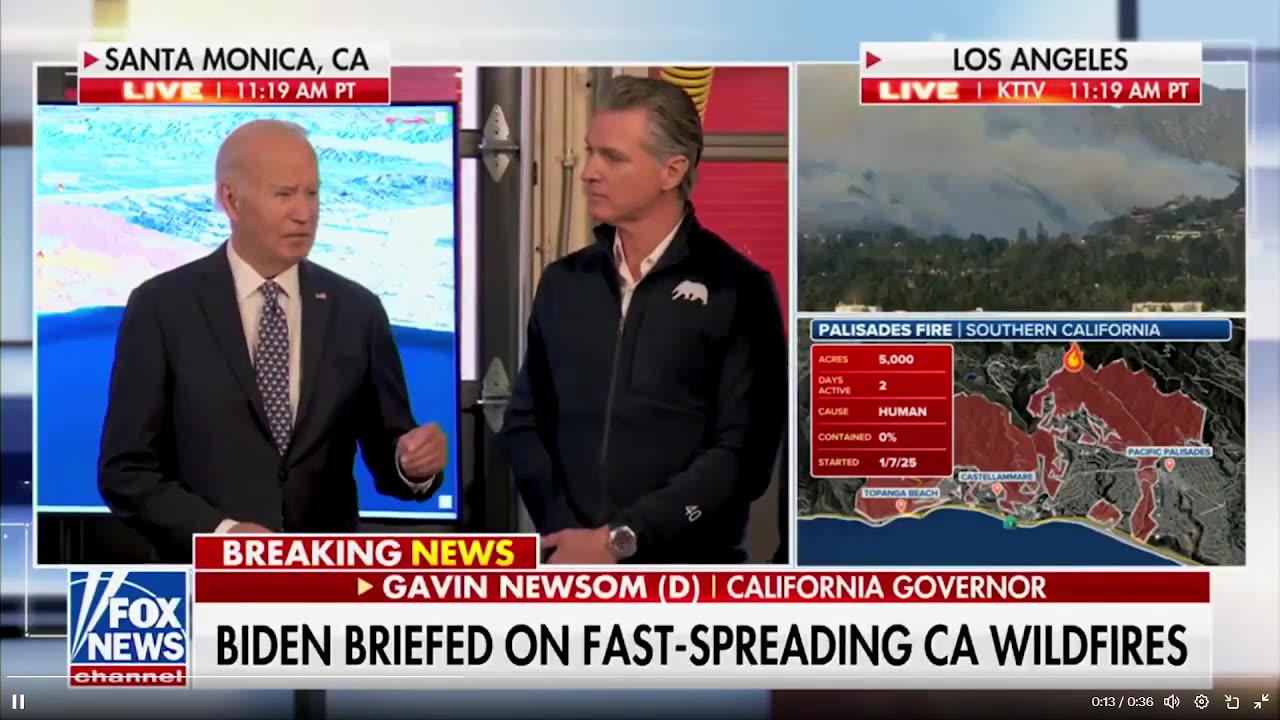 Biden vừa dành một cuộc họp báo về cháy rừng ở California để thông báo rằng ông là ông cố.