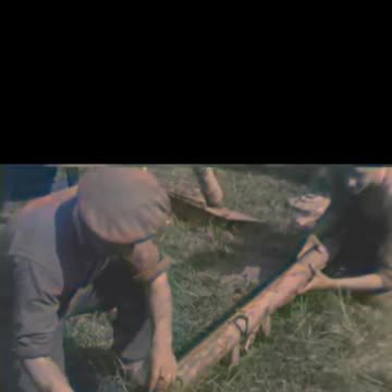 British troops with captured Panzerfaust #Colourized footage 🇬🇧 🔫 🎥
