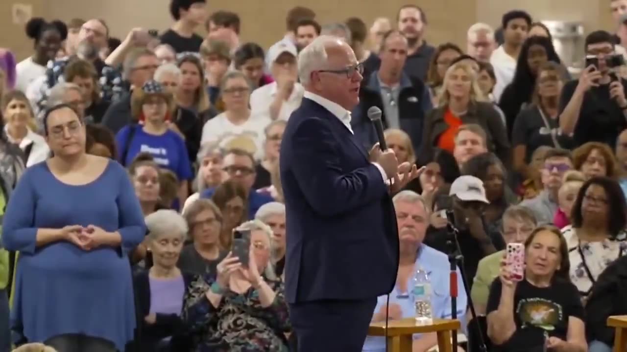 Tim Walz LOST so he is advocating for a Shadow Government!