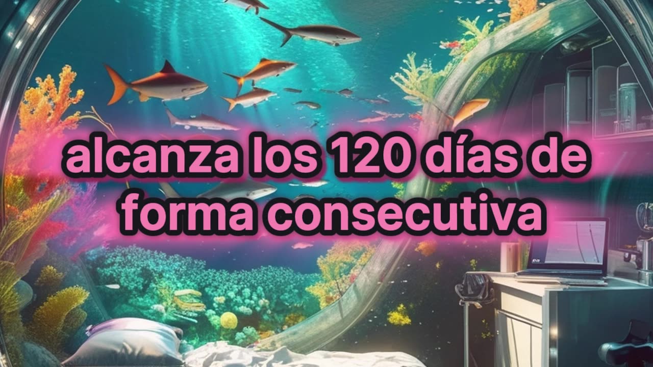 Un hombre bate todos los récords tras vivir 120 días bajo el agua.