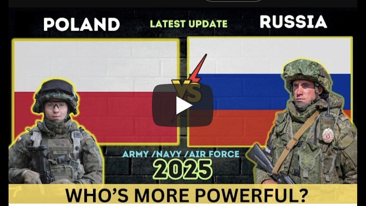 POLAND vs Russia military power comparison 2025 | Russia-Poland 2025?