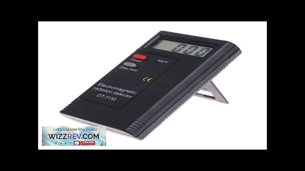 50JC Geiger Counter Nuclear Radiation Tester LCD Display 50MHz-2000MHz Battery Powered Review