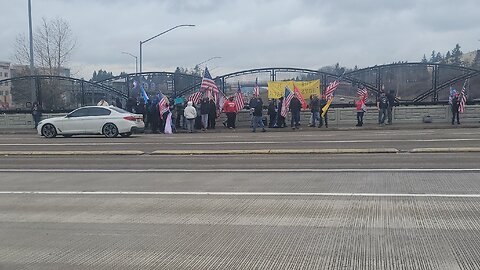 #MAGA Flag Wave Portland