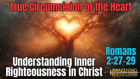 True Circumcision of the Heart: Understanding Inner Righteousness in Christ | Romans 2:27-29