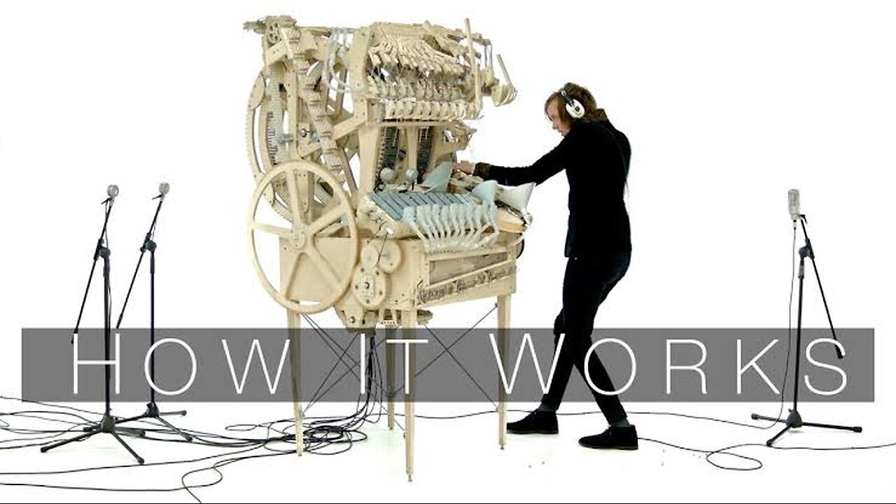 Wintergatan - Marble Machine (music instrument using 2000 marbles)