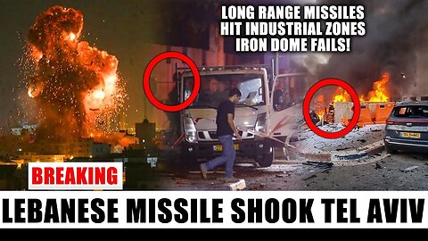 PANIC, CHAOS IN TEL AVIV! This is The Biggest IRON DOME Failure Since 2006