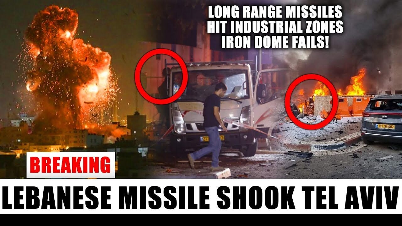 PANIC, CHAOS IN TEL AVIV! This is The Biggest IRON DOME Failure Since 2006