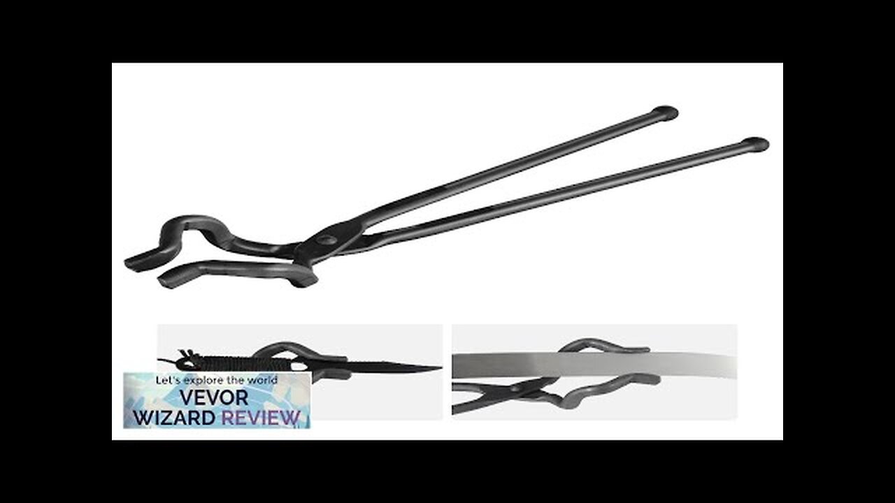 VEVOR Blacksmith Tongs 18” Z V-Bit Tongs Carbon Steel Forge Tongs Review