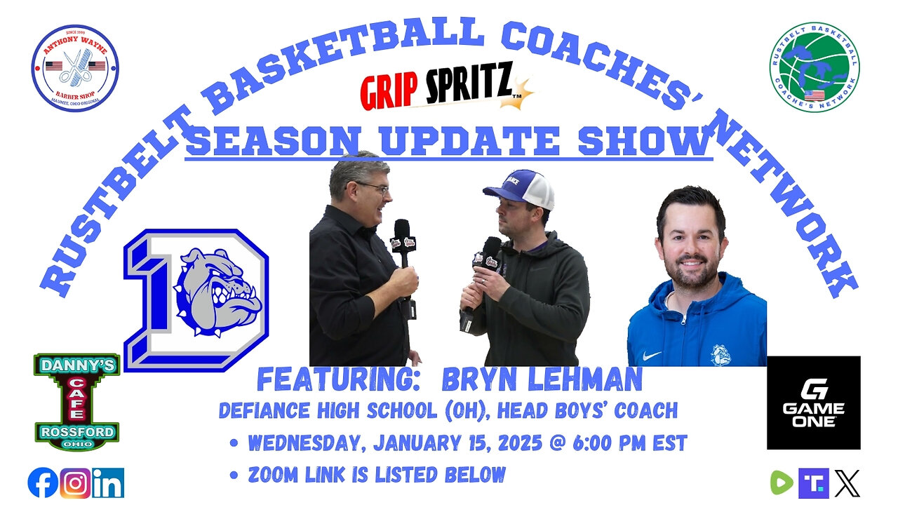 Season Update Coaches' Show E1: Bryn Lehman, Defiance HS (OH)