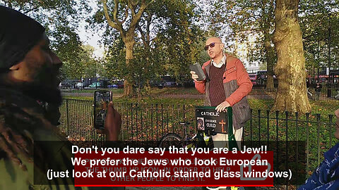 Israelite vs Catholic - Dark Skinned People Had Better Not Dare To Say That They Are The Jews