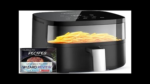 Air Fryer Beelicious 8-in-1 Smart Compact 4QT Air Fryers with Viewing WindowShake Review