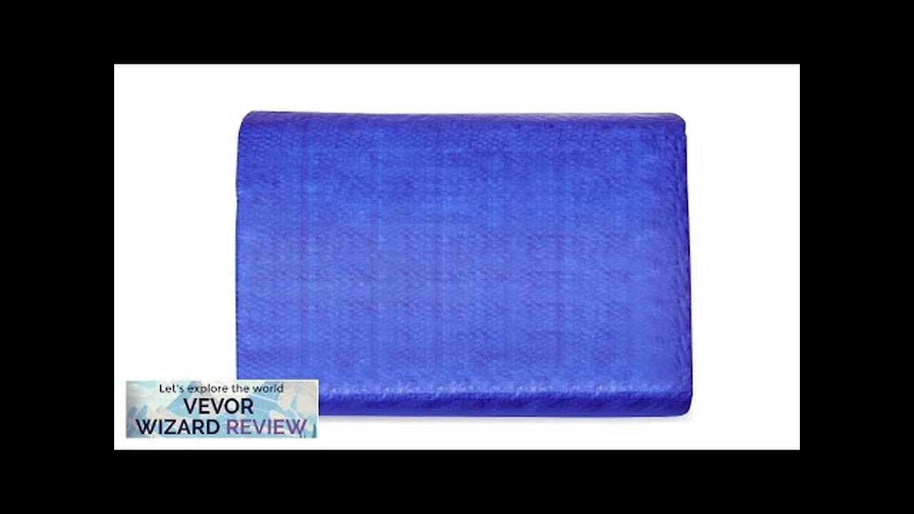 VEVOR Tarp Waterproof 12x16 ft Plastic Poly Tarp Cover 5 Mil Multi Review