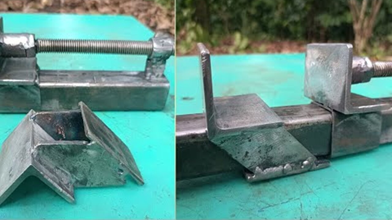 The Discovery of a Wood and Iron Vise Clamp That Few Welders Know About