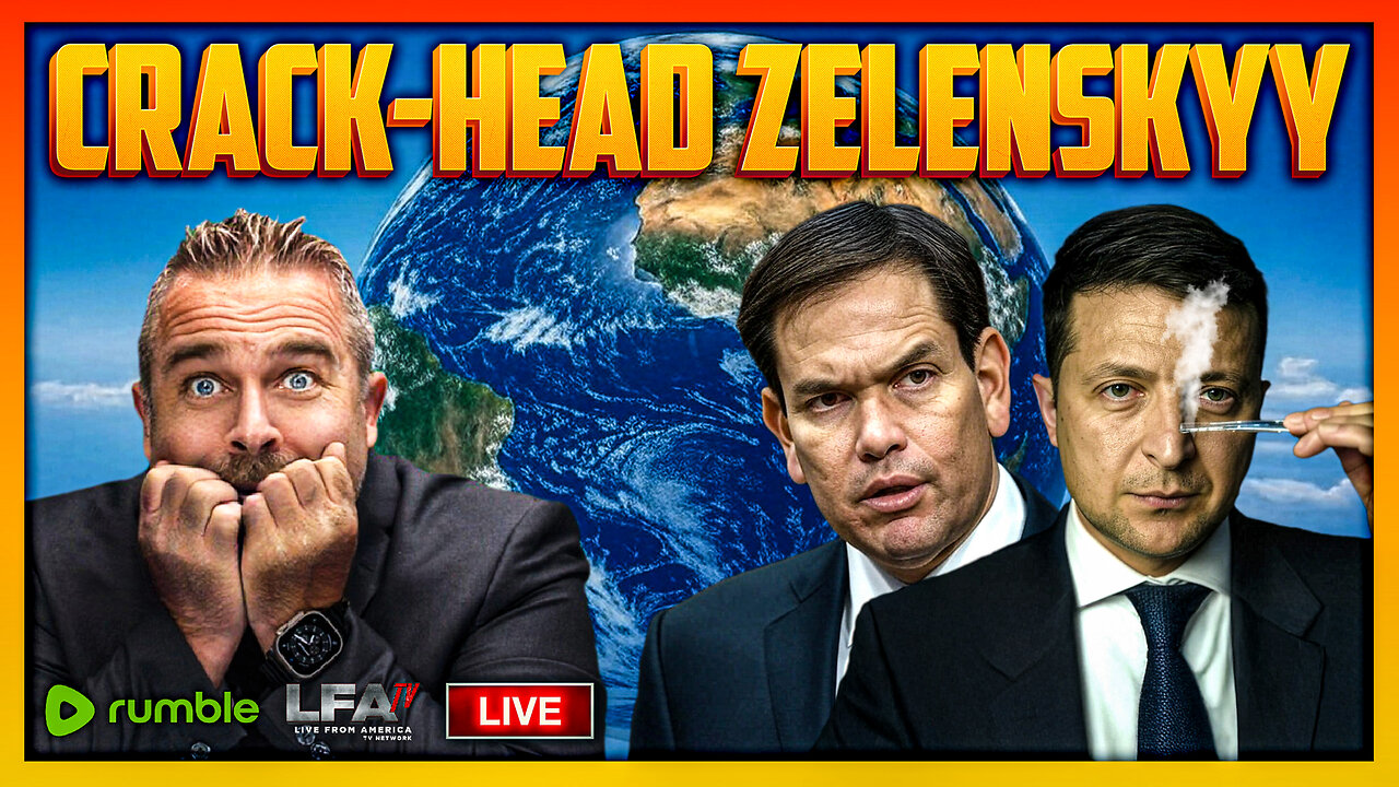 RUBIO IS PISSED! ZELENSKYY NEGOTIATING RARE EARTH DEAL LIKE CRACK ADDICT | THE SANTILLI REPORT 2.21.25 4PM