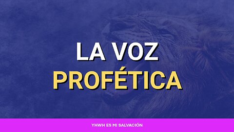 📖 La voz profética | Marcos 1:1-8