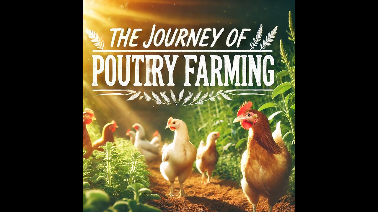 "Chickens in Their Natural Habitat: The Journey of Poultry Farming"