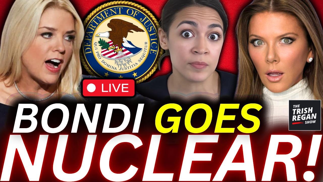 BREAKING: Pam Bondi Gets “Truck-Load” of Epstein Files as DOJ Moves to ARREST AOC!