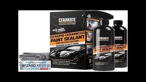 CERAKOTE® Rapid Ceramic Paint Sealant Spray (16 oz.) Maximum Gloss Review