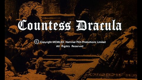 Countess Dracula (1971, Hammer Horror Film)