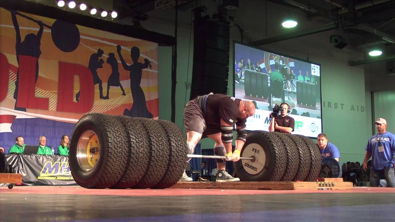 Brian Shaw Ties World Record with 1128-Pound Deadlift"