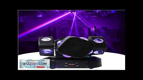 RGBW 4 in 1 LED 200W Beam Moving Head Light Stage Effect Review