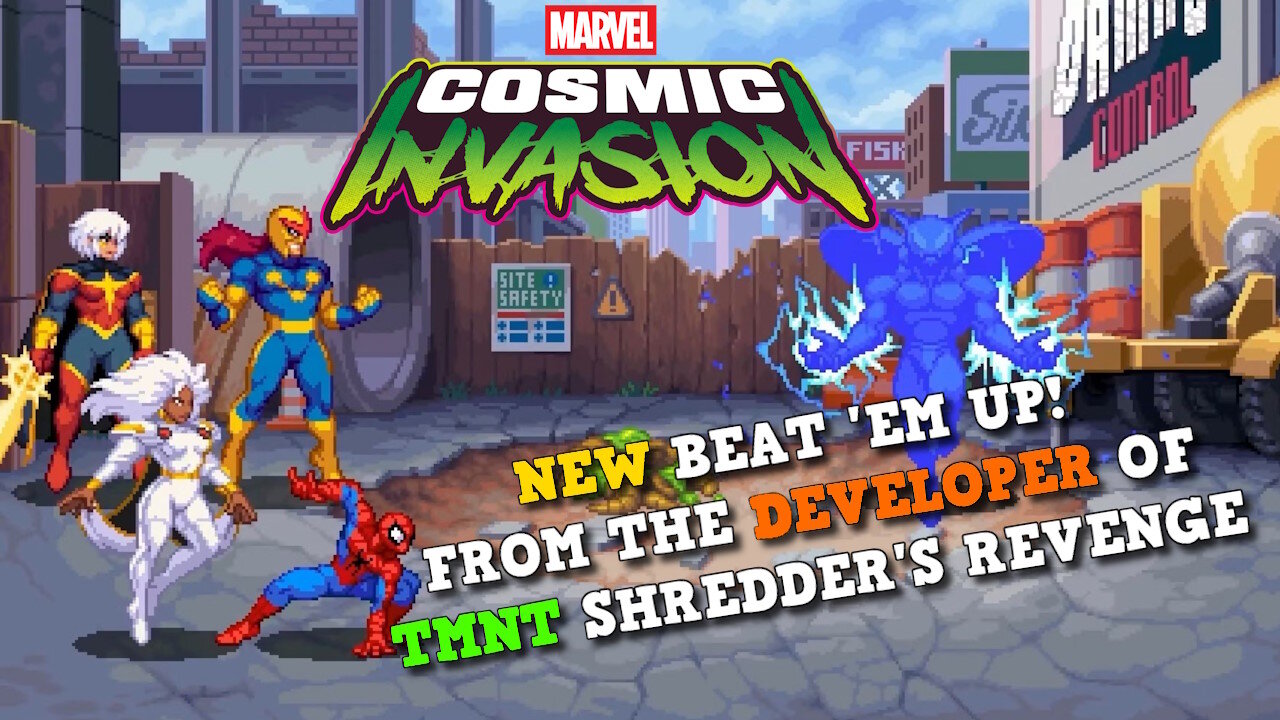 Marvel Cosmic Invasion Announced | New Action-Packed Beat 'em Up!