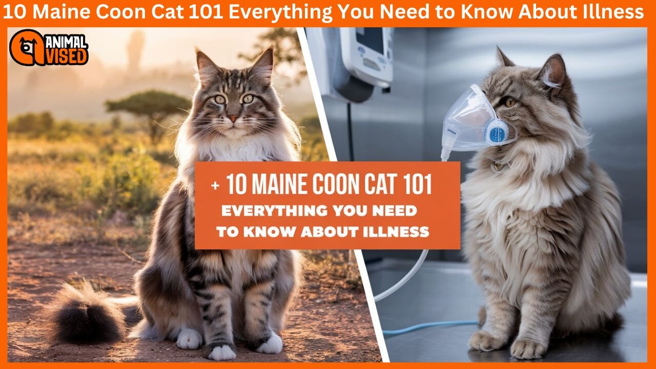 10 Maine Coon Cat 101 Everything You Need to Know About Illness 🐾 Animal Vised