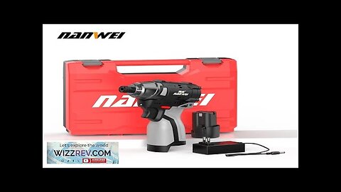 NANWEI brushless lithium-ion impact screwdriver home electric screwdriver electric drill Review