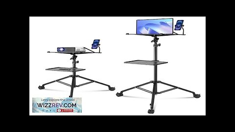 VEVOR Projector Stand with Wheels Laptop Stand Tripod Height from 31.3 Review