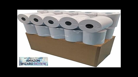 (20 Rolls) 3" x 150' 1-Ply Kitchen Printer Bond Receipt Paper Rolls Review