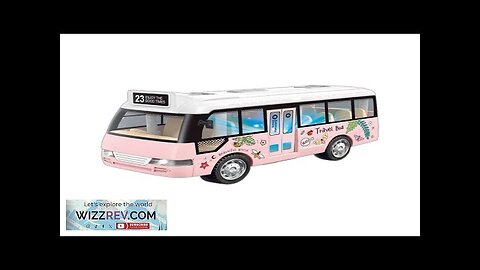 Children's Inertia Toy Car Route 23 City Bus School Bus Model Review