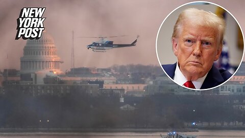 President Trump delivers remarks on American Airlines jet and US army helicopter crash : Watch Live