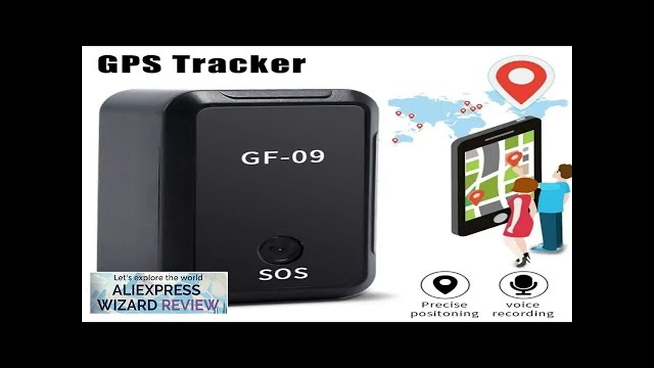 GF09 Micro Location Tracker SOS Distress Signal Recording Listening Wifi GPS Car Review