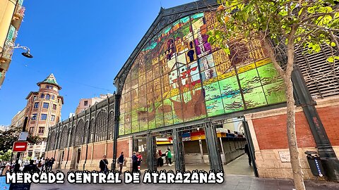 Mercado Central de Atarazanas in Malaga Spain